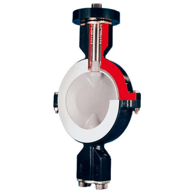 Durco Lined Butterfly Valve, BTV
